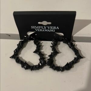 Simply Vera Vera Wang Black Earrings